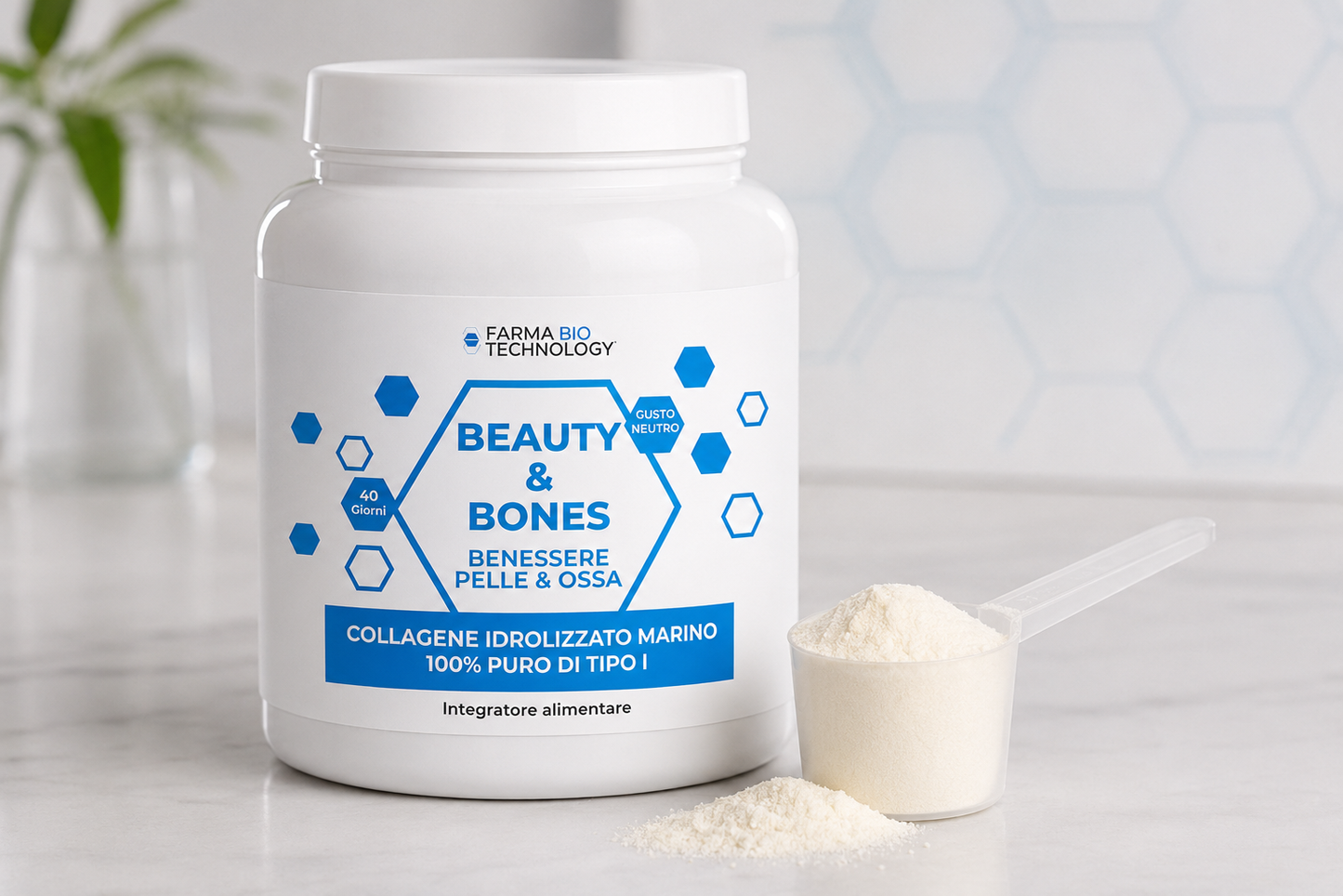 BEAUTY & BONES - Collagene Idrolizzato Marino 100%